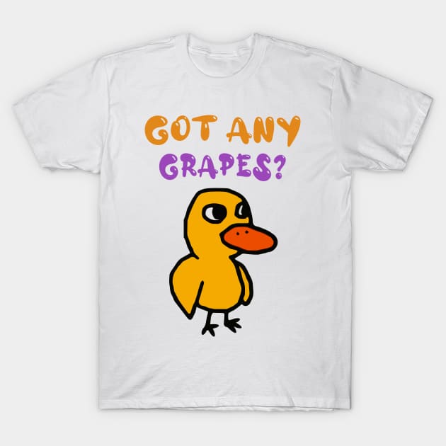 Got Any Grapes? T-Shirt by kareemik